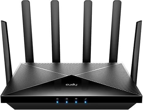 Cudy New 4G LTE Cat 6 WiFi Router, Qualcomm Chipset, LTE Modem, Dual SIM 4G Cellular Router, AC1200 Dual Band WiFi, 4 Gigabit Ports, OpenVPN, WireGuard, Band Lock, TTL, at Command