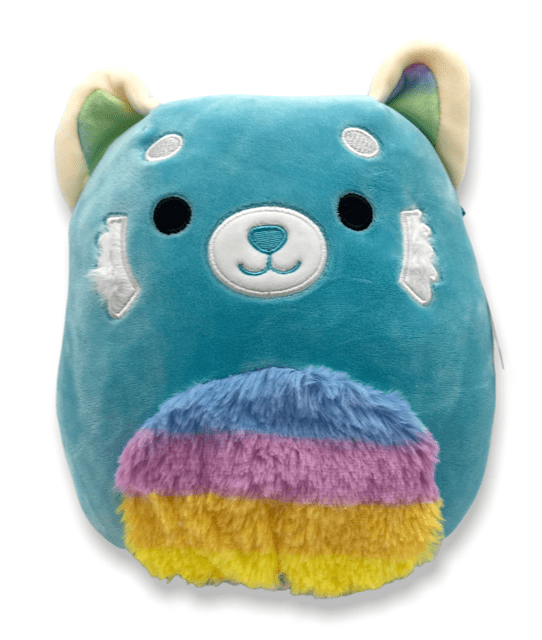 blue red panda squishmallow