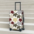 thumbnail image 6 of Lsque maple leaves Printed Luggage Cover, Travel Luggage Protector,Scratch and Dirt Resistant, Fits 18-32 Inch Luggage-Medium, 6 of 7