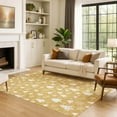 thumbnail image 7 of Addison Rugs Mayfield Premium Machine Washable Transitional Holiday Gold Rectangle Rug, 10' x 14', 7 of 7