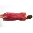 thumbnail image 4 of Riviera Sun Rayon Crepe Marble Sleeveless Umbrella Dress (1X, Coral), 4 of 4