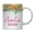 Bridesmaid Custom, variant on CTDream Lesbian Wedding Party Couple 11oz. Coffee Mug Gift, Mr. and Mrs., Tropical Floral Hibiscus Flowers Garden Party, 2-Pack, Birthday Present Ideas