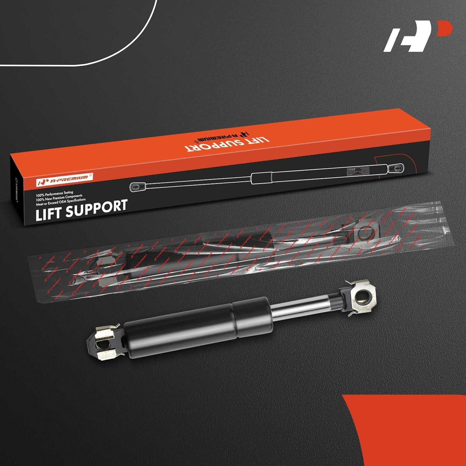 A-Premium Hood Bonnet Lift Supports Shock Struts Replacement for Chevrolet Corvette 1984-1988 2-PC Set