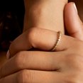 thumbnail image 4 of Pure Collection by Ross-Simons 0.25 ct. t.w. Bezel-Set Diamond Eternity Band in 14kt Yellow Gold, Women's, Adult, 4 of 6