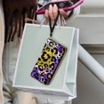thumbnail image 6 of Colorful Leopard Print Wallet for Womens PU Leather Zip Around Wallers Clutch Wristlet Travel Long Purse, 6 of 7
