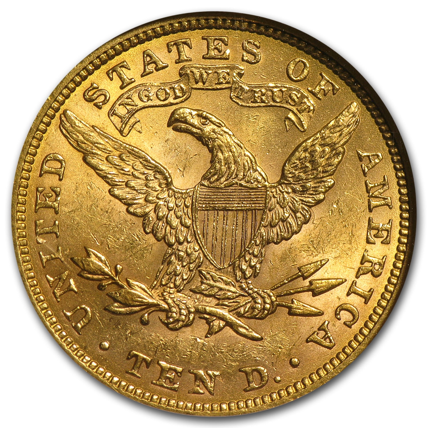 $10 Liberty Gold Eagle MS-62 NGC (Random)