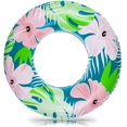 thumbnail image 1 of 8.82 x 8.82 x 1.42 inchesgreenFlotadores inflables para piscina, anillos de natación, flotadores inflables para piscina para niños y adultos, juguetes de tubo de piscina de 36 'par, 1 of 5