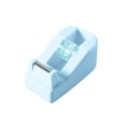 thumbnail image 2 of Tape Dispenser, Portable Efficient Tape Holder, Plastic Desktop Cutter for Office Home Use with Multiple Color Options, Blue, 2 of 6