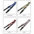 thumbnail image 2 of Adjustable Guitar Straps with Leather Ends Electric Acoustic Guitar Bass Strap Thicken Shoulder Belt Easy to Use, 2 of 4