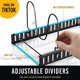 thumbnail image 3 of Organizador ajustable para utensilios de horno Norcalway con 14 divisores, 3 of 8