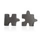 thumbnail image 2 of Mini Stainless Steel Puzzle Stud Earring Stylish Cute Jigsaw ear studs New Women Minimalist Earrings Games Jewelry, 2 of 5