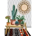 thumbnail image 2 of Wang, Melissa 12x14 Gold Ornate Wood Framed with Double Matting Museum Art Print Titled - Desert Weavers IV, 2 of 4