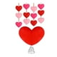 thumbnail image 2 of Adornos navideños, decoraciones navideñas, regalos de Navidad. Árbol de Navidad rojo con forma de corazón, colgante para árbol de Navidad con forma de corazón., 2 of 6