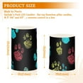 thumbnail image 3 of Dog Paws Or Claws Flameless Candles&nbsp;LED Lights Battery Operated Candles with Remote and Timers Flicker Lights Votive Set of 2, 3 of 7