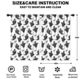 thumbnail image 2 of Blackout Kids Curtains,Halloween Ghost Silhouette Pattern Childrens Insulated Curtains Set Of 2,Bedroom Essentials,Toddler Room Decor 42"x63", 2 of 5
