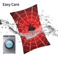 thumbnail image 5 of Kdxio Cotton Pillow Cases 16"x24" Pillowcases,Soft and Breathable Bedroom Pillow Cases-Spider Web1-No Pillow Core, 5 of 5