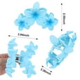 thumbnail image 3 of 4PCS Flower Hair Claw Clips for Women Flower Hair Clips Non-slip Cute Claw Clips Hawaiian Flower Hair Clip for Thick Thin Hair Strong Hold Hair Claws Hair Accessories for Women Girls, 3 of 6