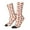 White, variant on dog Valentine's day Print Adult Socks for Men & Women,Calf Socks, Ankle Socks,Boots Socks,Breathable Casual Sock,Unisex Crew Socks