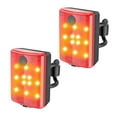 thumbnail image 1 of paquetes de luces traseras para bicicleta, luces traseras ultra brillantes recargables por USB, opción de modo de 4 luces, luces traseras para bicicleta seguras para casco de bicicleta, 1 of 5