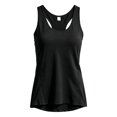 thumbnail image 4 of BODOAO Women's Athletic Racerback Tank Top Sleeveless Scoop Neck Workout Shirt, Lightweight Fitted Sports Top for Yoga Running Gym Training Fitness and Summer Casual Wear Black L, 4 of 4