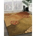 thumbnail image 3 of Ahgly Company Machine Washable Indoor Rectangle Transitional Saffron Red Area Rugs, 6' x 9', 3 of 7