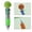 B, variant on 1-Pack 4-in-1 Multicolor Sports-Themed Ballpoint Pen, 0.5mm Retractable Shuttle Pen, Cute Multi-Color Pen for Journaling and Note-Taking (Tennis)