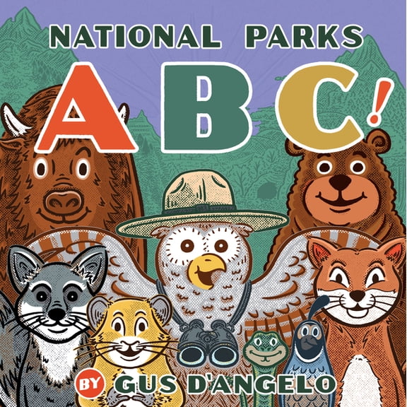 National Parks Abc!, (Board Book)