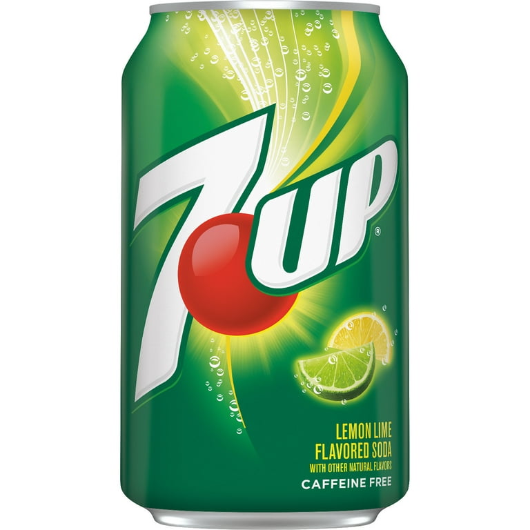 7UP Lemon Lime Soda Pop, 12 fl oz cans, 12 pack