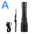 thumbnail image 3 of Splihome Camping Hiking Flashlight 1600 Lumen Strong Lighting Outdoor Adventure Charage with battery, 3 of 10