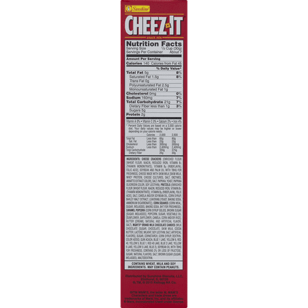 Cheez It Sweet Salty Backed Snack Mix 8 Oz Box Best Snack Mixes