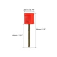 thumbnail image 2 of Pasadores de Objetivo de Tiro con Arco de Aleación de Acero de Manganeso para Sostener Papel de Objetivo, Rojo, Paquete de 10, 2 of 5