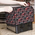 thumbnail image 7 of Sikiie Red And Blue Cars Toaster Covers 2 Slice Dustproof Toaster Cover Bread Machine Cover, Dustproof Cover - 11.4" x 7.5" x 7.9", 7 of 7