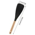 thumbnail image 5 of ZenCart Silicone Cooking Spoons Food-Grade Kitchen Spatula Heat Resistant Non-Stick Spatula Spoon for Stirring And Serving, 5 of 8
