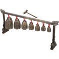 thumbnail image 2 of Chinese Antique Bell Instrument Chime Craft Bell Instrument Percussion Bell, 2 of 8