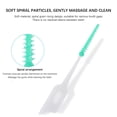 thumbnail image 4 of Qarigey Cepillo Interdental ligero ergonómico ortodoncia cepillo de de silicona eficiente hilo para viajes senderismo cuidado de los oídos, 4 of 6