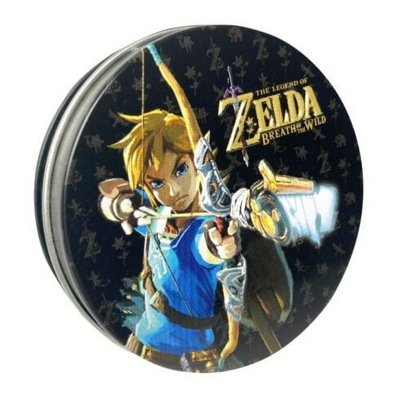 The Legend of Zelda Hyrule Kingdom, 1.2 Ounce Sour Blue Raspberry Candy in Collectible Tin