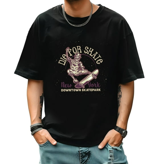 Men's Short Sleeve Graphic T shirt Collection Summer New Trend Sports Shirt Select