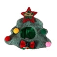 thumbnail image 2 of Gorro de Papá Noel para gatos, accesorio para la cabeza para mascotas, disfraz navideño para perros pequeños, gatos, gatitos y perritos árbol de Navidad, 2 of 8