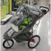 Sashas Rain/Wind Cover for Front Swivel Wheel Expedition -Stroller not included