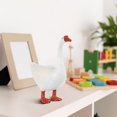 thumbnail image 4 of Phenofice Goose Animal Plastic Decoration for Home White Realistic Design 1Set, 4 of 8