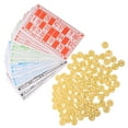 thumbnail image 3 of Supvox Family Gathering Bingo Game Set Wooden Paper Lightweight Anytime Anywhere 1Set, 3 of 8