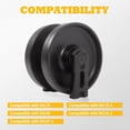 thumbnail image 3 of V0521-22900 Front Idler for SVL75 SVL75-2 SVL90 SVL90-2 SVL97-2 Skid Steer, 3 of 7