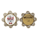 thumbnail image 1 of Gafas tigre lindo animal Broche de flores, regalo de joyería para mujeres y niñas Unbranded M, 1 of 3