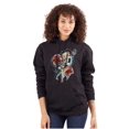 thumbnail image 3 of Betty Boop Traditional Tattoo Cutie Women Plus Size Graphic Pullover Hoodie Brisco Brands 4X, 3 of 4
