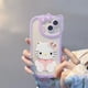 thumbnail image 1 of Sanrio-funda transparente de Hello Kitty para iPhone, carcasa a prueba de golpes con dibujos animados para modelos 14, 13, 11, 12 Pro Max, X, XS, XR, 7, 8 Plus, Y2K Fivean unisex, 1 of 2