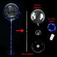 thumbnail image 1 of 1Set Led Balloon With Column Stand Luminous Transparent Bobo Balloons Stand LED String Lights Wedding Birthday Party Decoration, 1 of 7