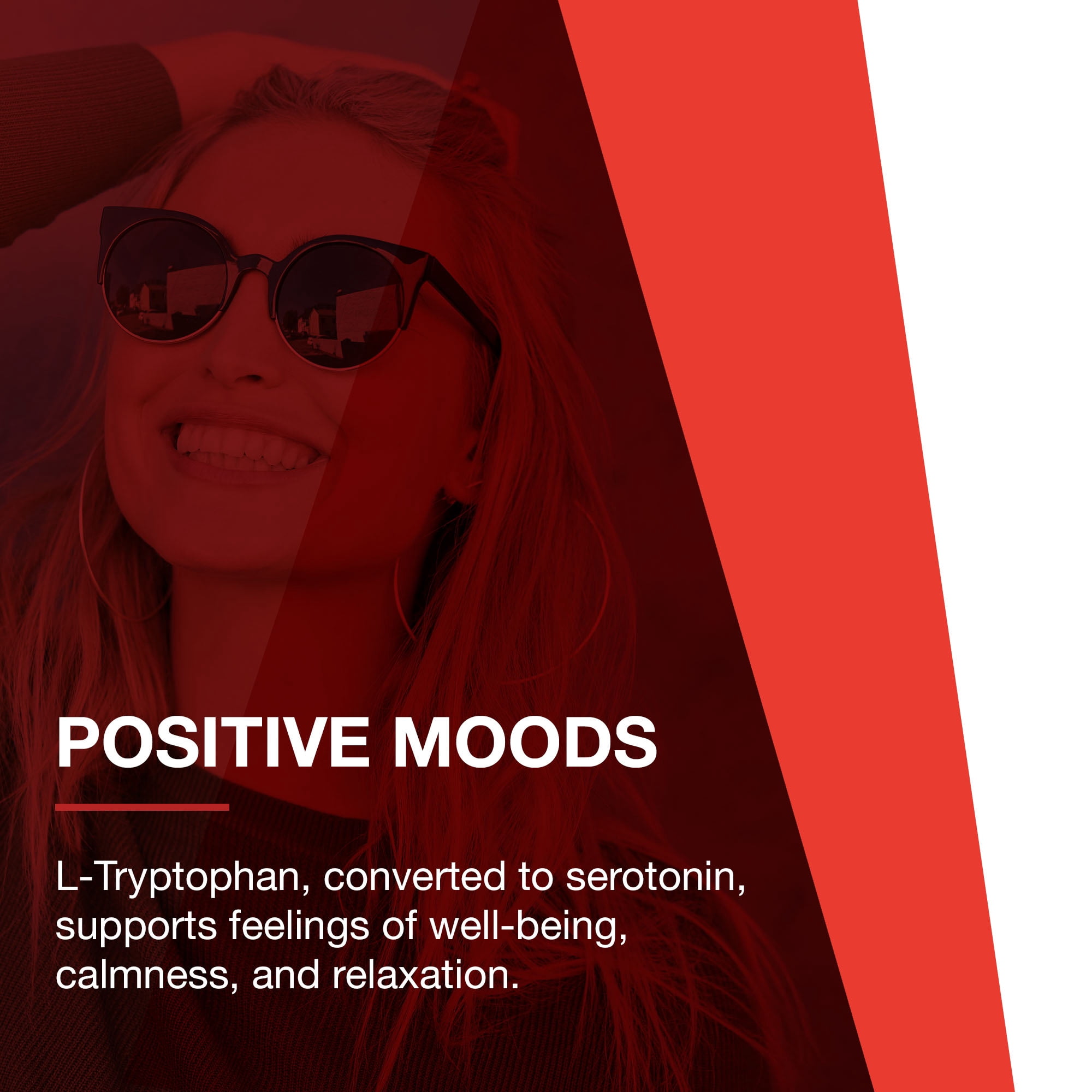 Protocol L-Tryptophan 1000mg - Mood Support, Sleep Support - 60 Tabs