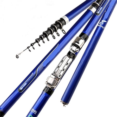 Carbon Fiber 3.6M 4.5M 5.4M 6.30M Spinning Fishing Rod Power Telescopic Rock Fishing Rod Carp Feeder Rod Surf Spinning Rod