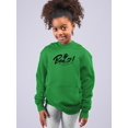 thumbnail image 2 of Halloween Boo Ghost Hoodie Juniors -Image by Shutterstock,  Medium, 2 of 4