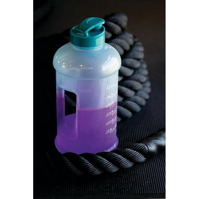 Mainstays 22-ounce Purple Plastic Water Bottle with Stainless